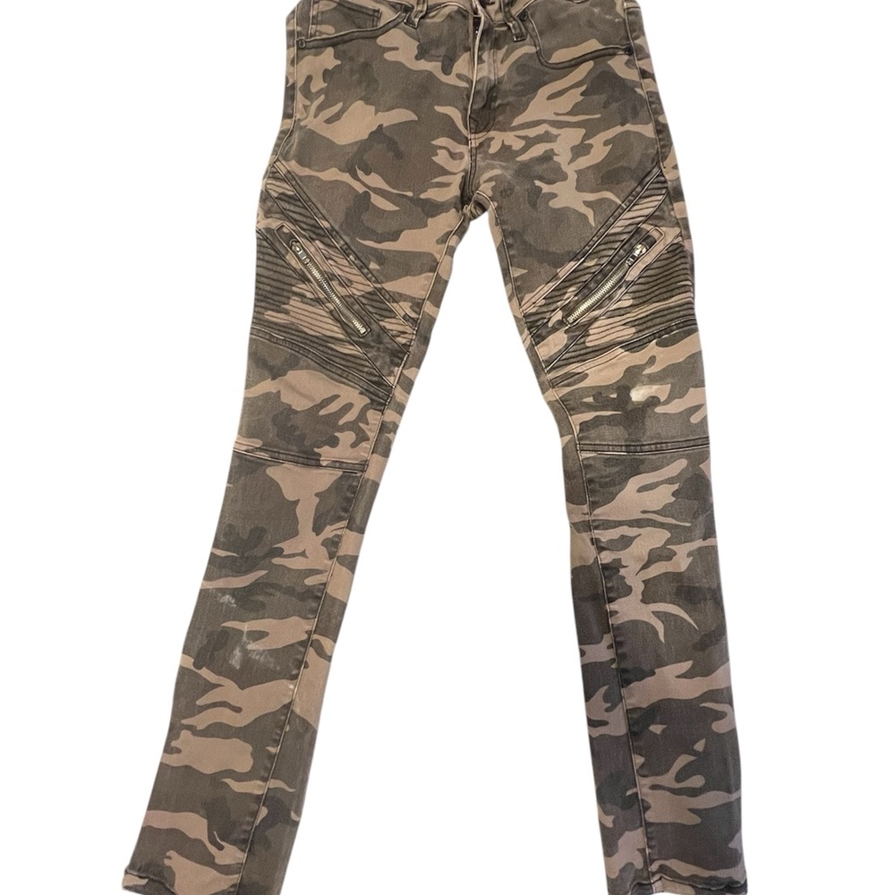 Vintage Guess Camouflage Skinny Jeans